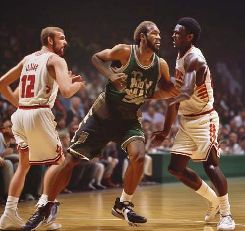 1982年NBA全明星正赛 拉里伯德19分夺MVP 高清直播录像回放