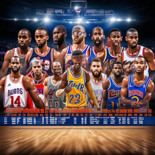 nba双一阵次数排名