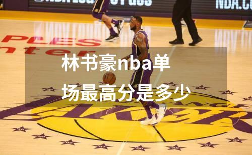 林书豪nba单场最高分是多少
