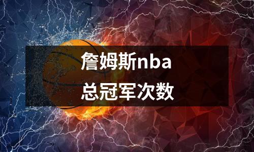 詹姆斯nba总冠军次数