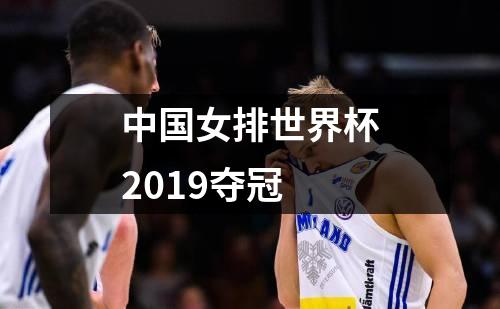 中国女排世界杯2019夺冠