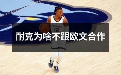 耐克为啥不跟欧文合作