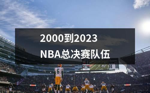 2000到2023NBA总决赛队伍