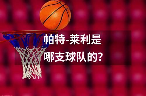 帕特-莱利是哪支球队的？