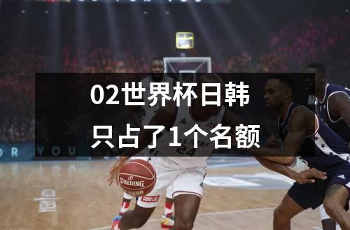 02世界杯日韩只占了1个名额