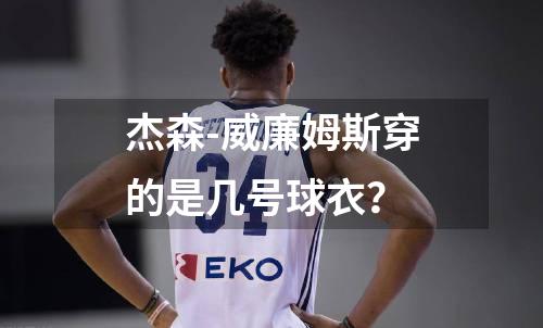 杰森-威廉姆斯穿的是几号球衣？