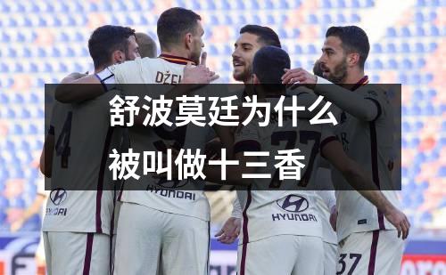 舒波莫廷为什么被叫做十三香
