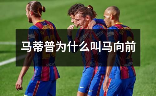 马蒂普为什么叫马向前