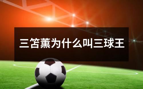 三笘薫为什么叫三球王