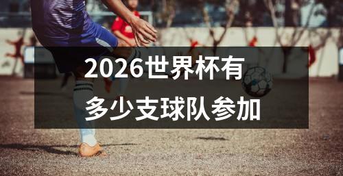 2026世界杯有多少支球队参加