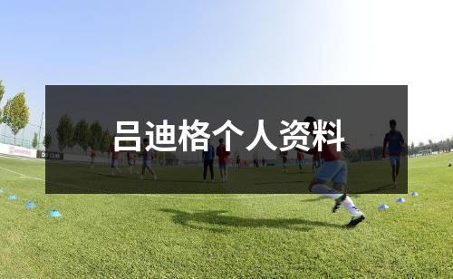 吕迪格个人资料