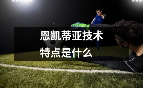 恩凯蒂亚技术特点是什么