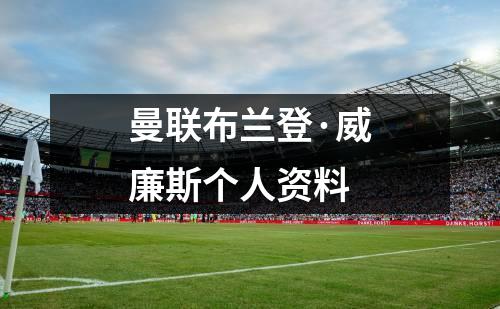 曼联布兰登·威廉斯个人资料