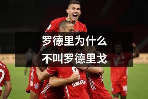 罗德里为什么不叫罗德里戈