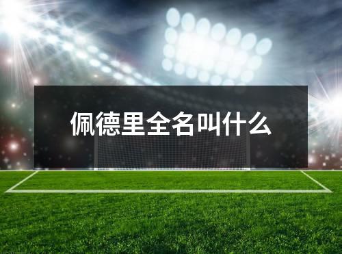 佩德里全名叫什么