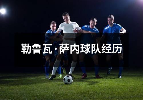 勒鲁瓦·萨内球队经历