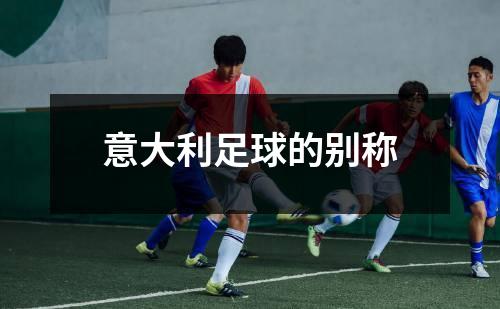 意大利足球的别称