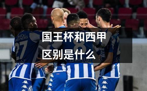 国王杯和西甲区别是什么
