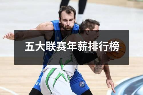 五大联赛年薪排行榜