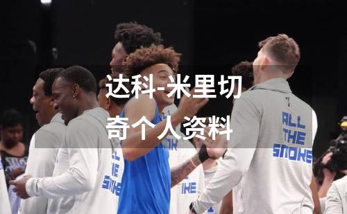 达科-米里切奇个人资料