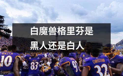 白魔兽格里芬是黑人还是白人