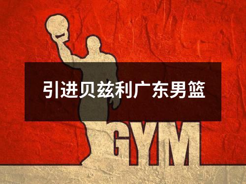 引进贝兹利广东男篮