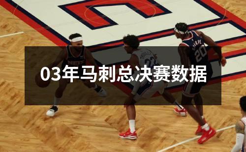 03年马刺总决赛数据