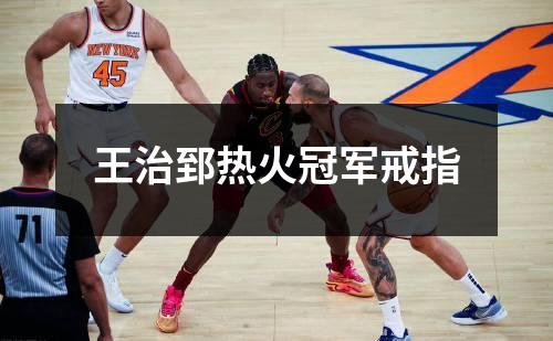 王治郅热火冠军戒指